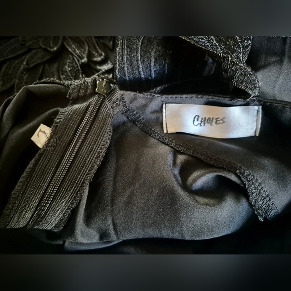 Angel Wings Cami Dress Black L Like New! - Picture 6 of 9